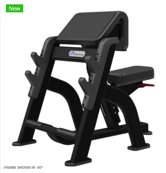 Nautilus Seated Preacher Curl Machine