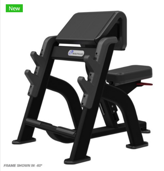 Nautilus Seated Preacher Curl Machine