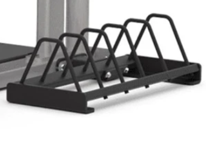 Optional Bumper Plate Storage for Half Rack